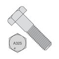 Newport Fasteners Grade A325, 5/8"-11 Structural Bolt, Hot Dipped Galvanized Steel, 8 1/2 in L, 125 PK 202804-BR-125